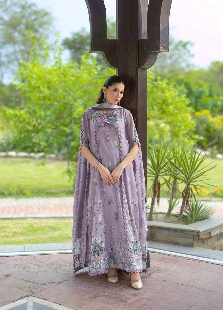 Bridgerton by Elaf Unstitched Printed Lawn 3 Piece Suit EL26ULB EPB-6A - Summer Collection