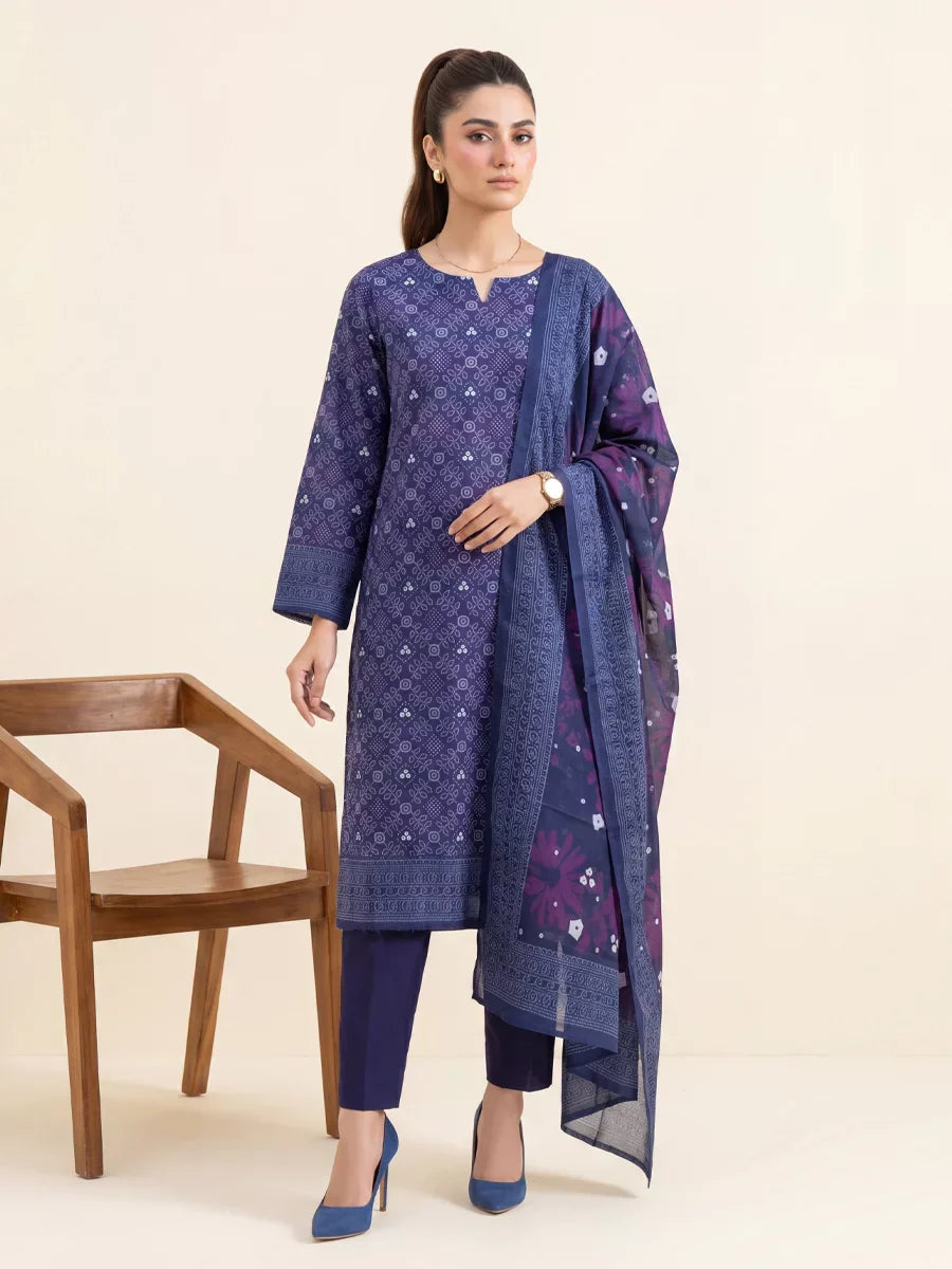 Salitex Women Unstitched Printed Lawn 3 Piece Suit SSW6U3P430 Casual Collection