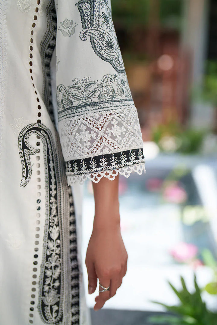 Laanem by Saira Rizwan Unstitched Embroidered Lawn 3 Piece Suit SR26ULL AMARA-В - Summer Collection