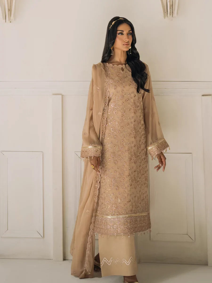 Salitex Unstitched Embroidered Chiffon 3 Piece Suit SUNS8CH509 Festive Collection