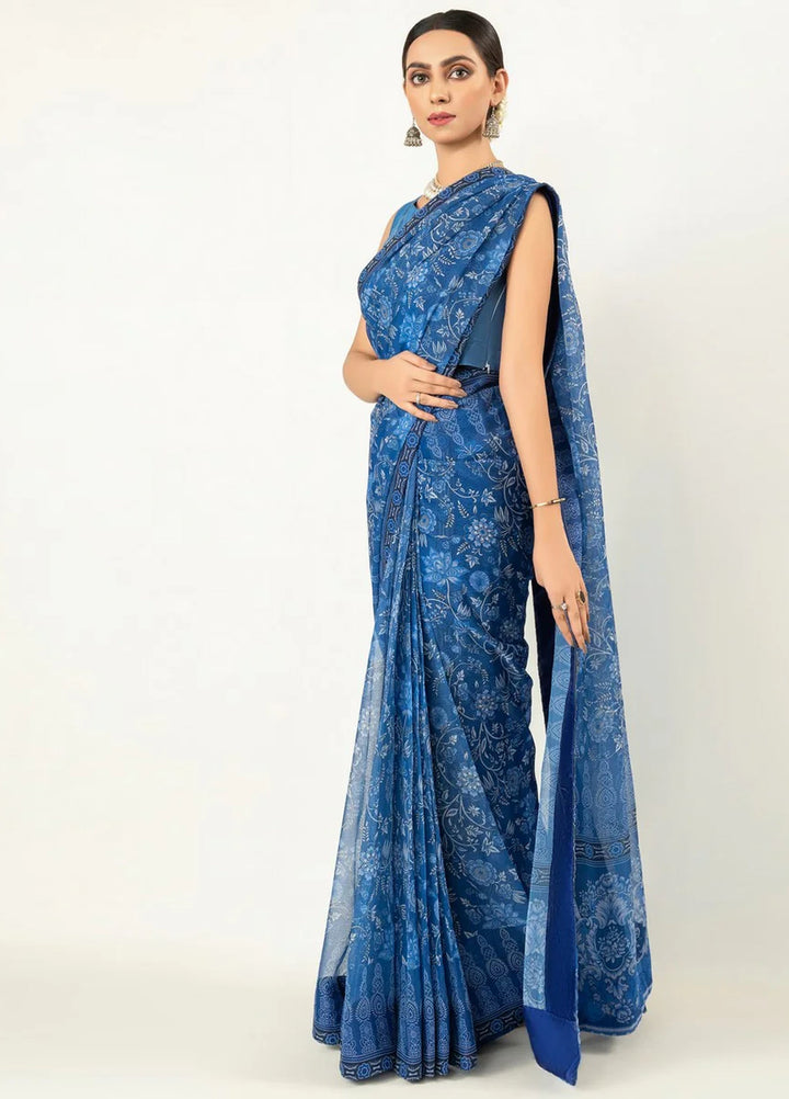 Imran Aftab RTW Printed Chiffon 3 Piece Suit IASC 05 - Festive Collection