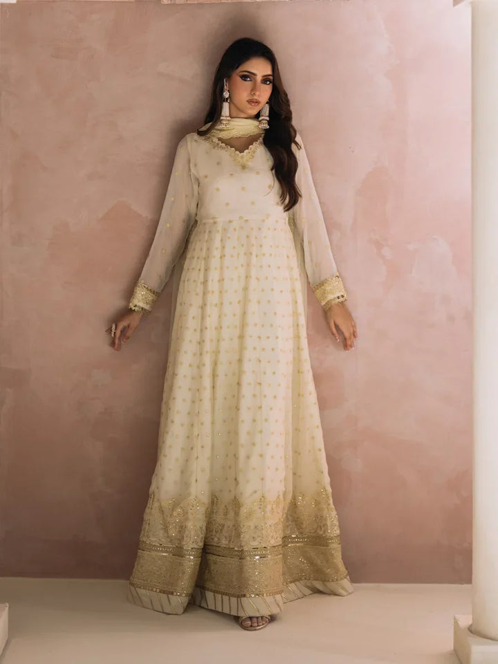 Salitex Unstitched Embroidered Chiffon 3 Piece Suit SUNS8CH504 Festive Collection