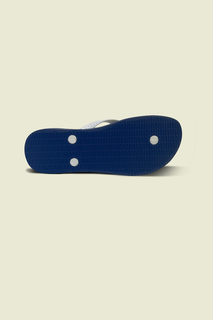 Divinely Crafted Women Flip Flops Navy Blue WFF-1225-NB - Summer Collection
