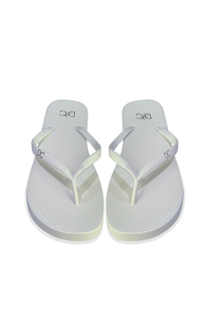 Divinely Crafted Women Flip Flops White WR-WHT - Summer Collection