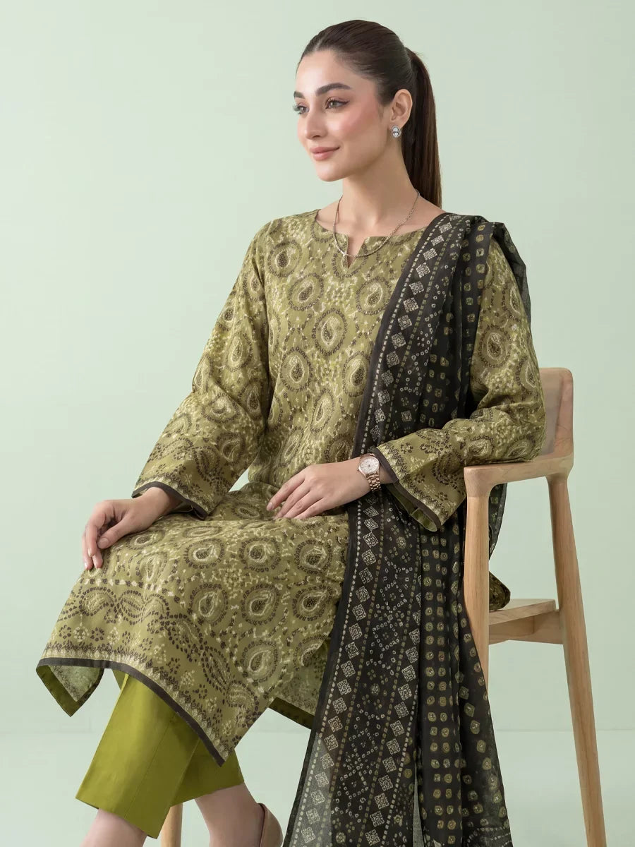 Salitex Women Unstitched Printed Lawn 3 Piece Suit SSW6U3P436 Casual Collection