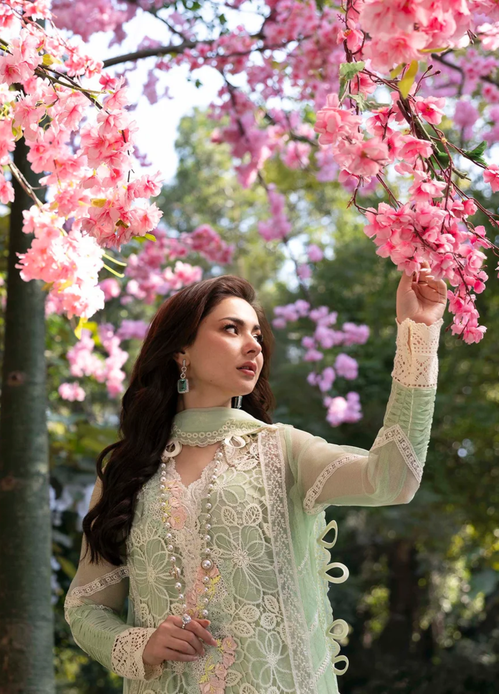Sable Vogue Unstitched Embroidered Net 3 Piece Suit SV26UL SL-06-25 - Summer Collection