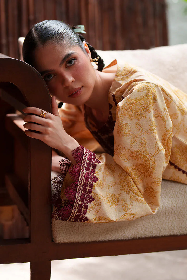 Laanem by Saira Rizwan Unstitched Embroidered Lawn 3 Piece Suit SR26ULL ZAREEN-A - Summer Collection