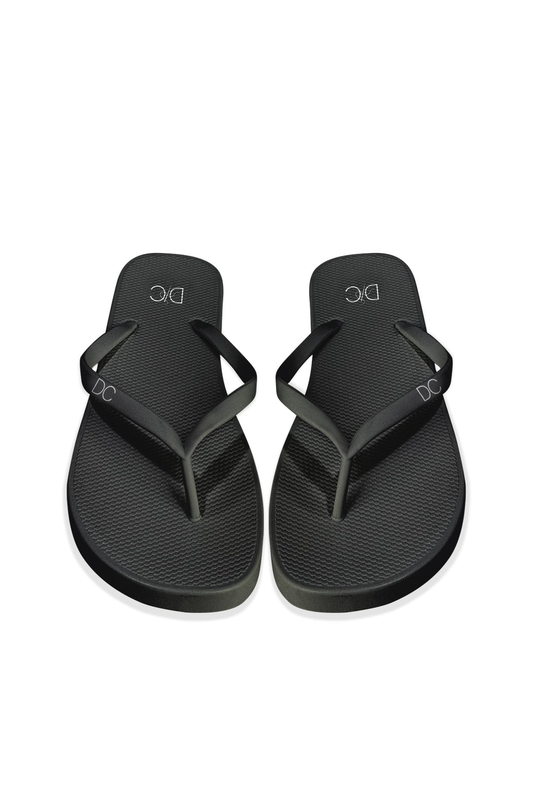 Divinely Crafted Women Flip Flops Black WR-BLK - Summer Collection