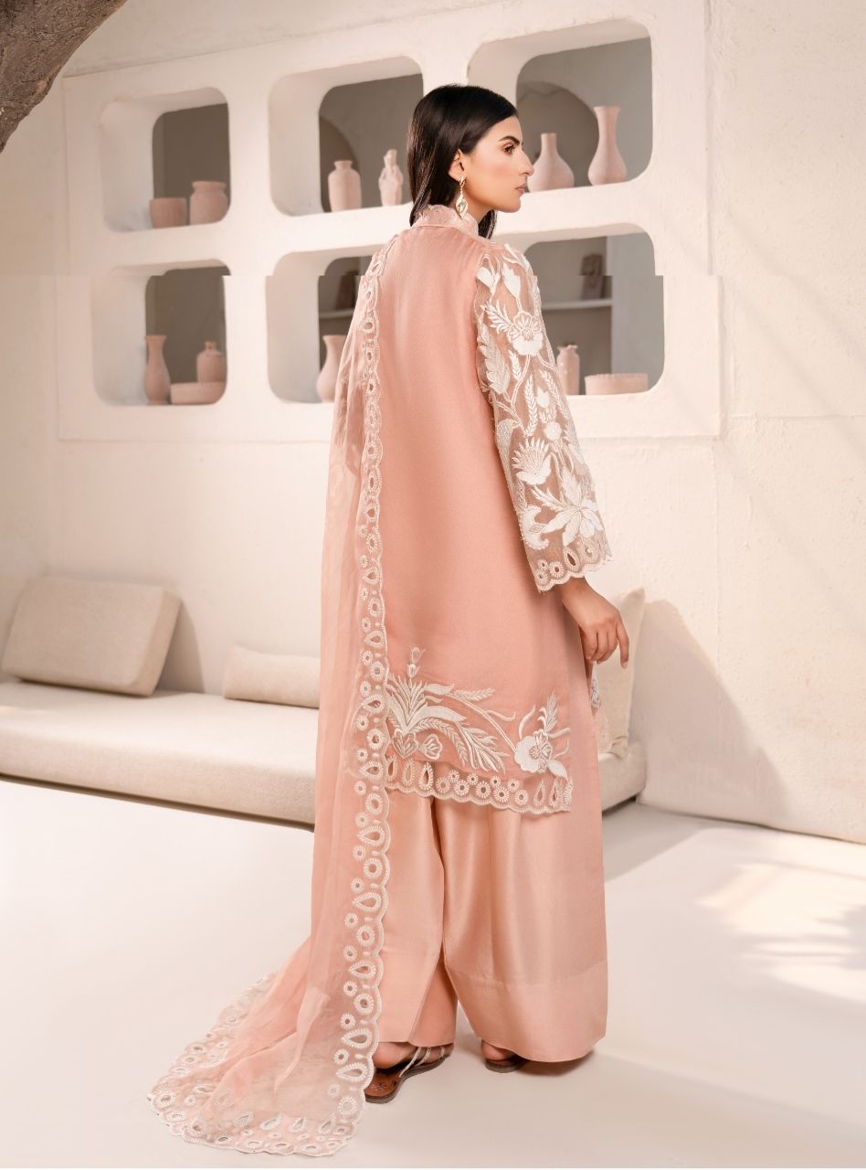 Irtiqa by Anayra Amal RTW Embroidered Organza 3 Piece Suit Afsaneh Festive Collection