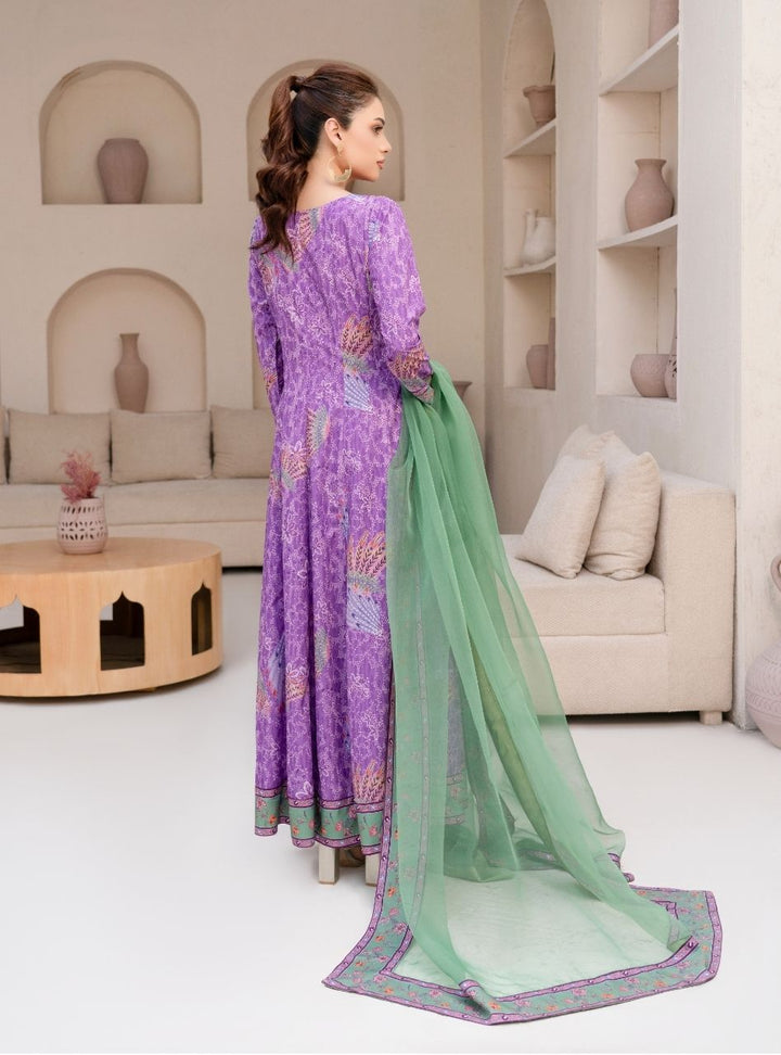 Irtiqa by Anayra Amal RTW Printed Raw Silk 3 Piece Suit Jazmin Festive Collection