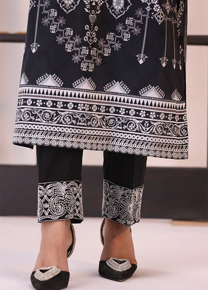 La Elise Women Unstitched Embroidered Lawn 3 Piece Suit 0001209 Zara - Festive Collection