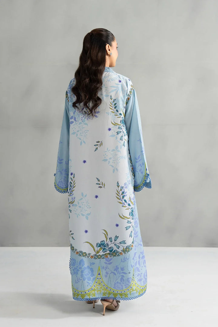 Dear Summer by Panache Women RTW Printed Lawn 2 Piece Suit Blue Whisper - Festive Collection