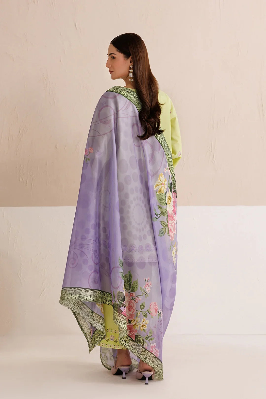 Mistfall by Panache Apparel RTW Embroidered Cotton 3 Piece Suit selene Eid Collection