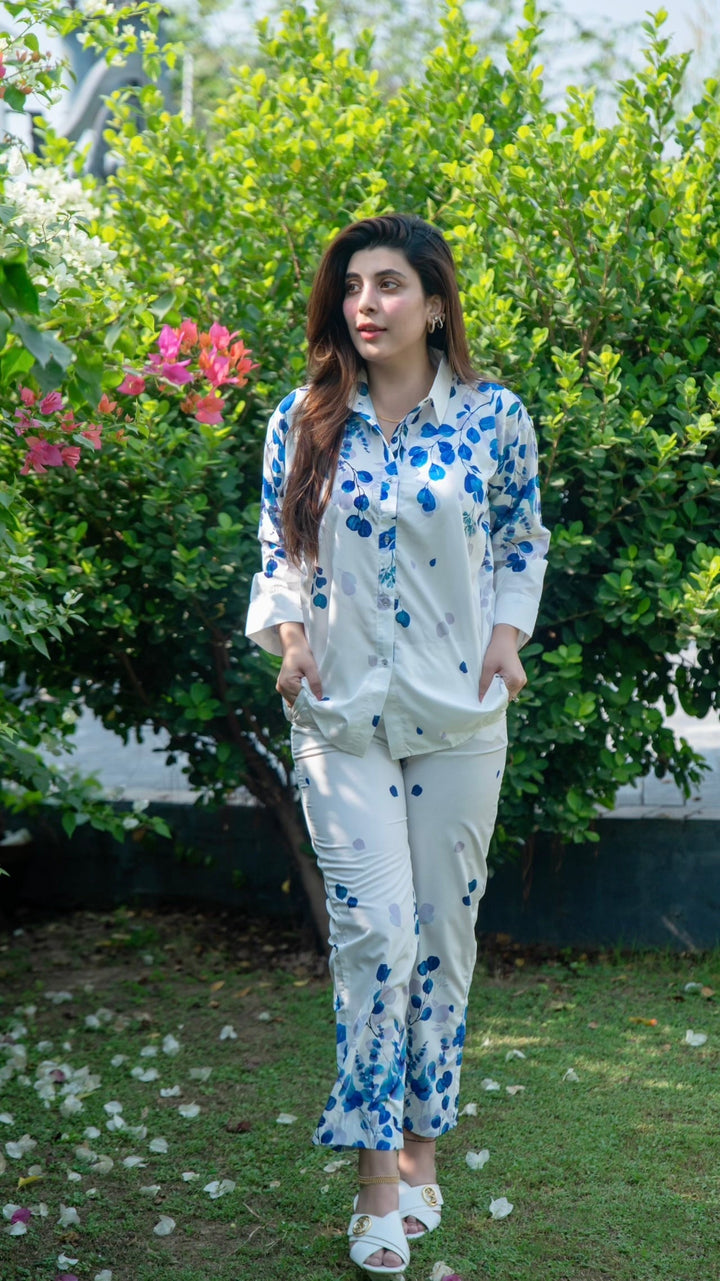 Dhaga Women Pret Printed 2 Piece Soft Crepe Aura SS24DSP222 - Summer Collection