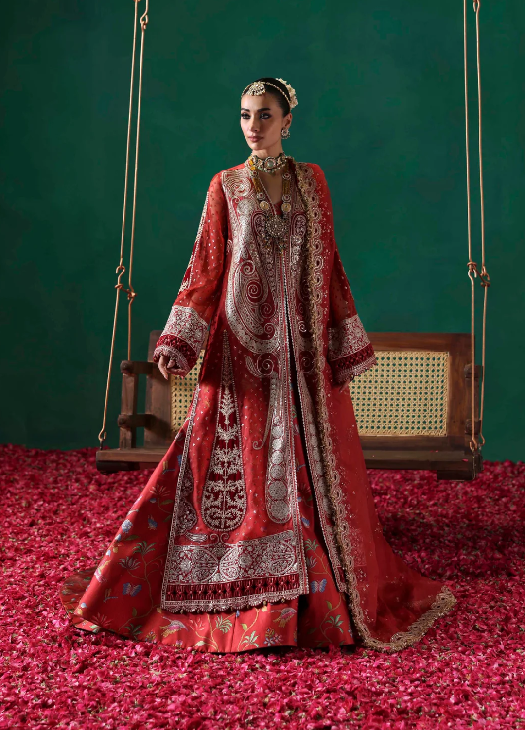 Sable Vogue Unstitched Embroidered Organza 3 Piece Suit SV26UL FC-02-25 - Summer Collection