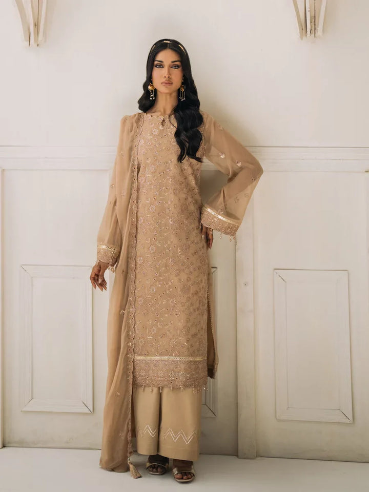 Salitex Unstitched Embroidered Chiffon 3 Piece Suit SUNS8CH509 Festive Collection