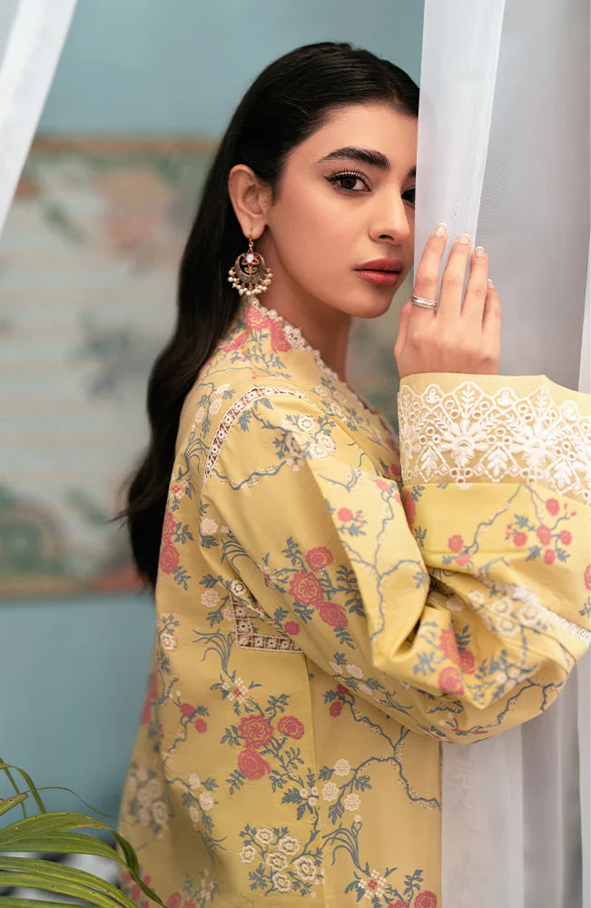 Afsanah by Seran Embroidered Lawn Suits Unstitched 3 Piece SRN24AF D-04 Nehan - Spring Summer Collection