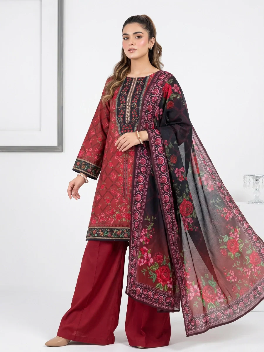 Salitex Unstitched Printed Lawn 3 Piece Suit SSW6U3P427 Summer Collection