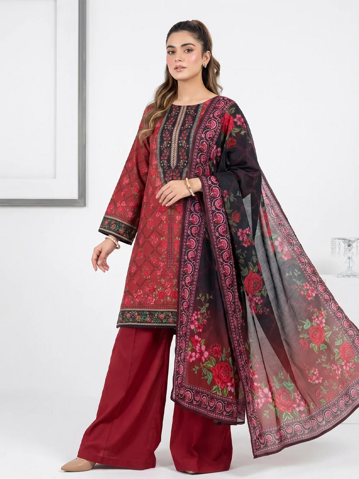 Salitex Unstitched Printed Lawn 3 Piece Suit SSW6U3P427 Summer Collection
