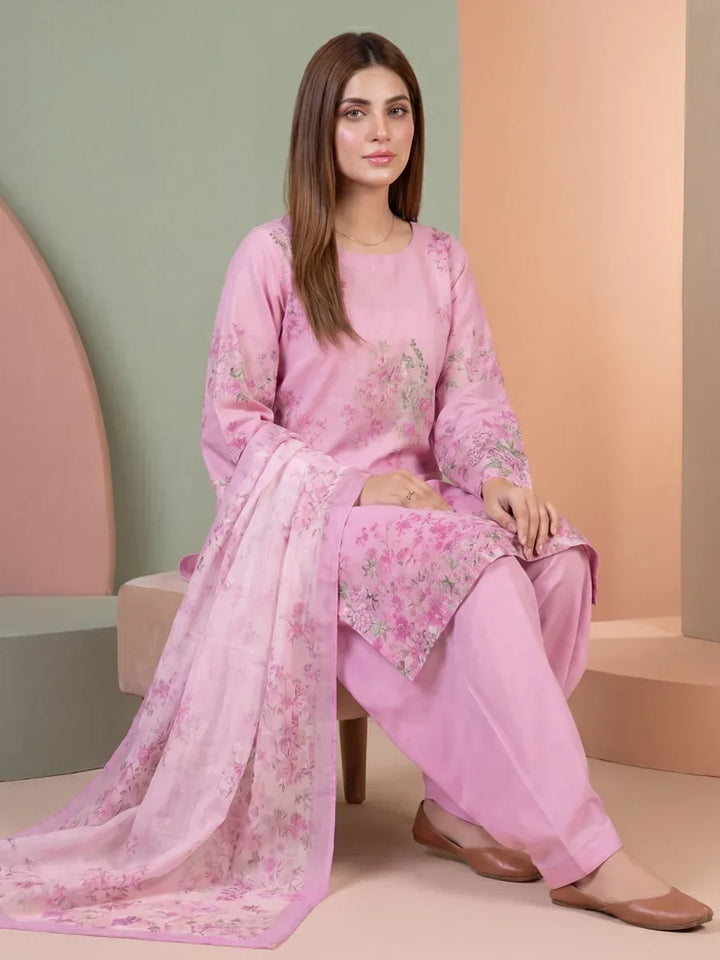 Salitex Women Unstitched Printed Lawn 3 Piece Suit SSW8U3P445 Casual Collection