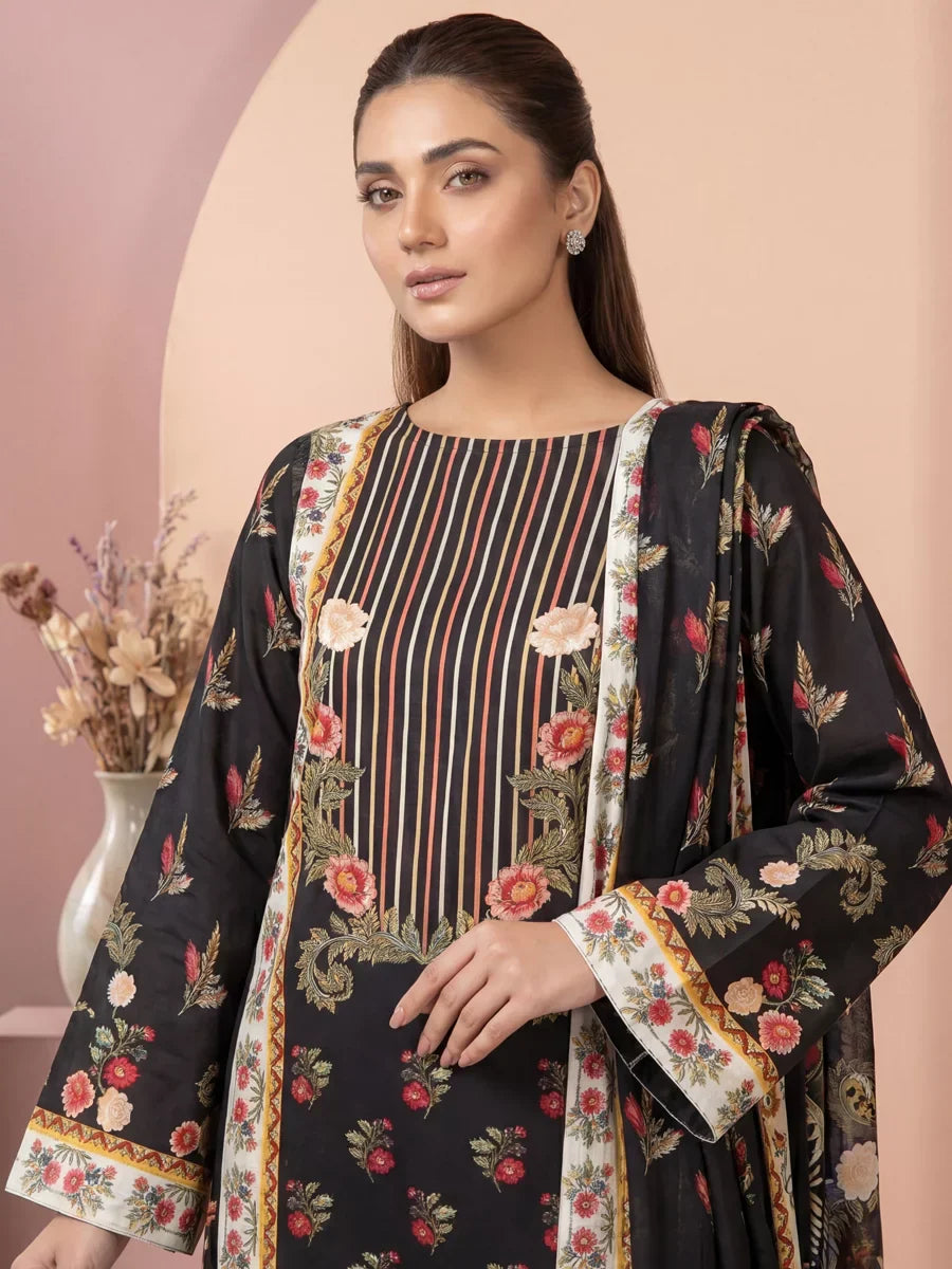 Salitex Women Unstitched Printed Lawn 3 Piece Suit SSW8U3P441 Casual Collection