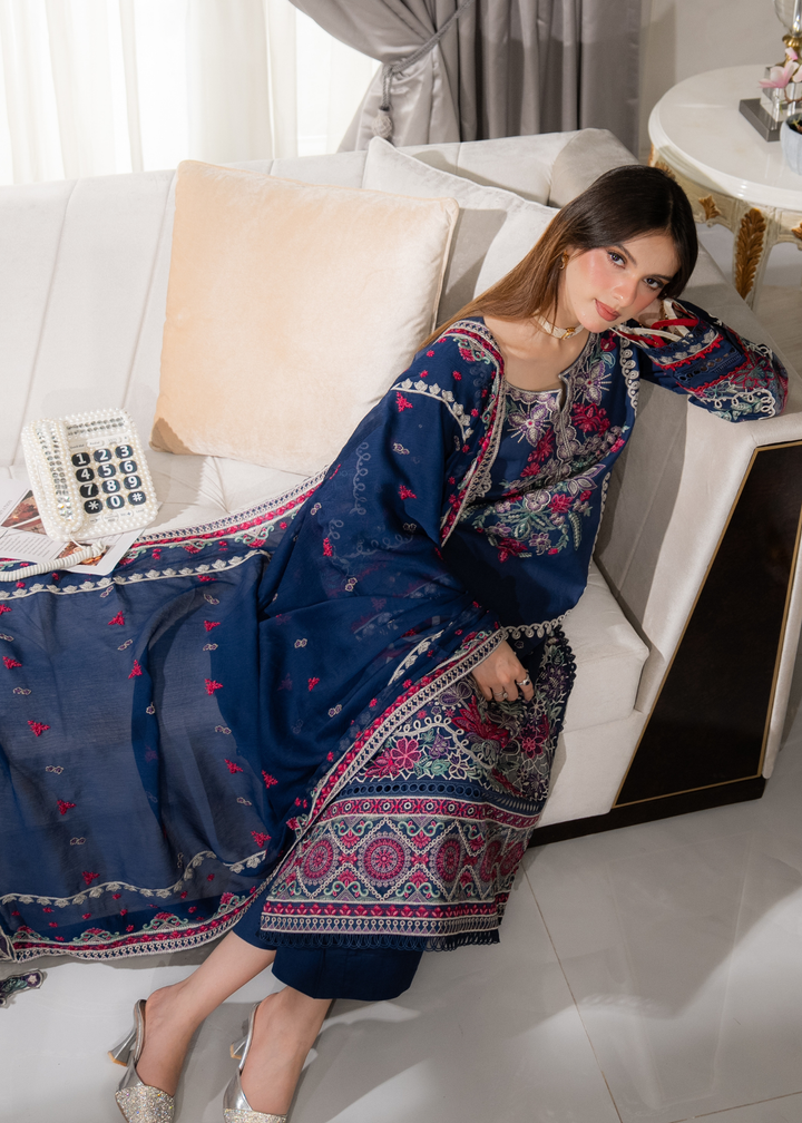 Aria By Meerak RTW Embroidered Lawn 3 Piece Suit Niva Festive Collection