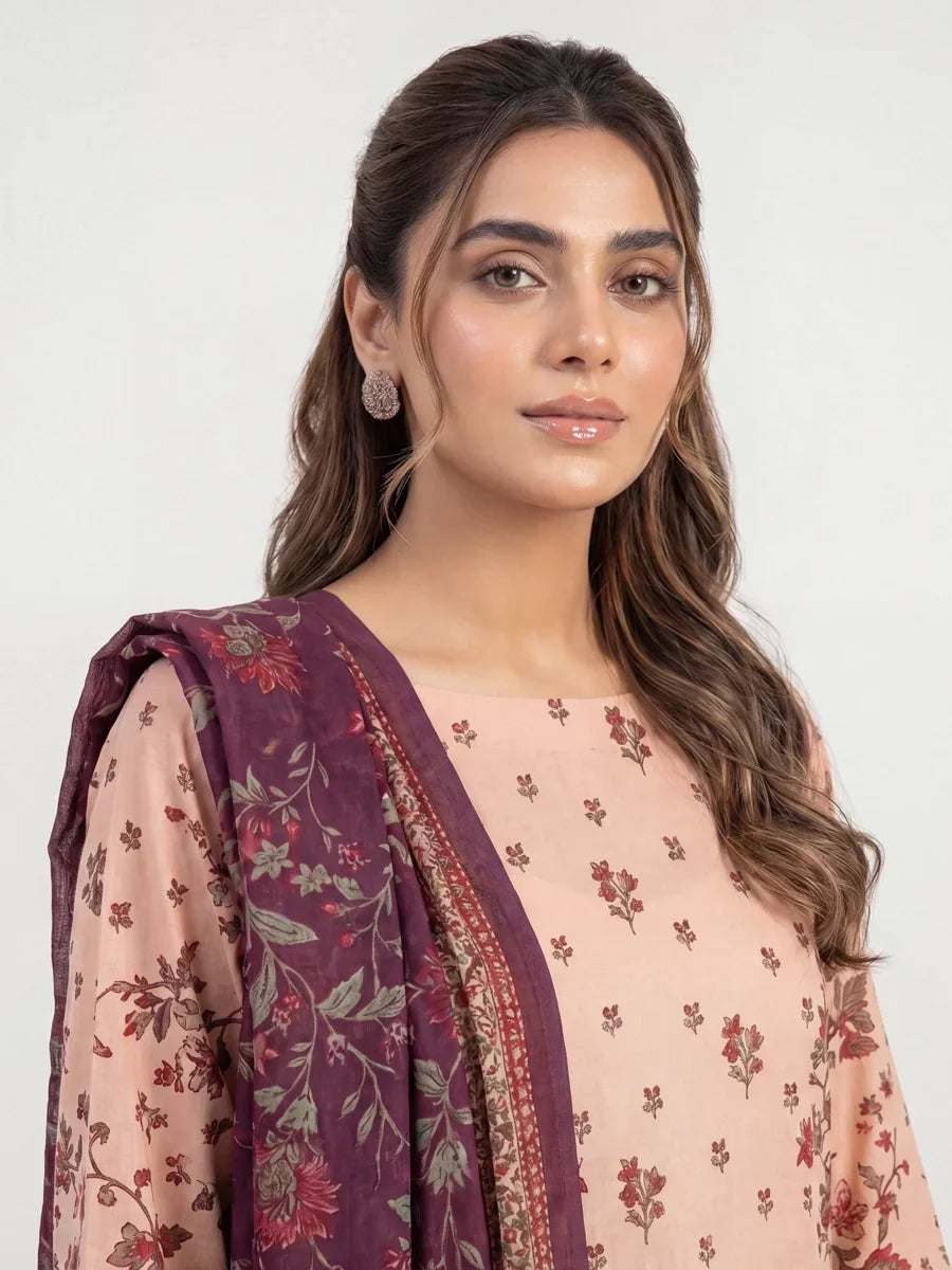 Salitex Unstitched Printed Lawn 3 Piece Suit SSW6U3P422 Summer Collection
