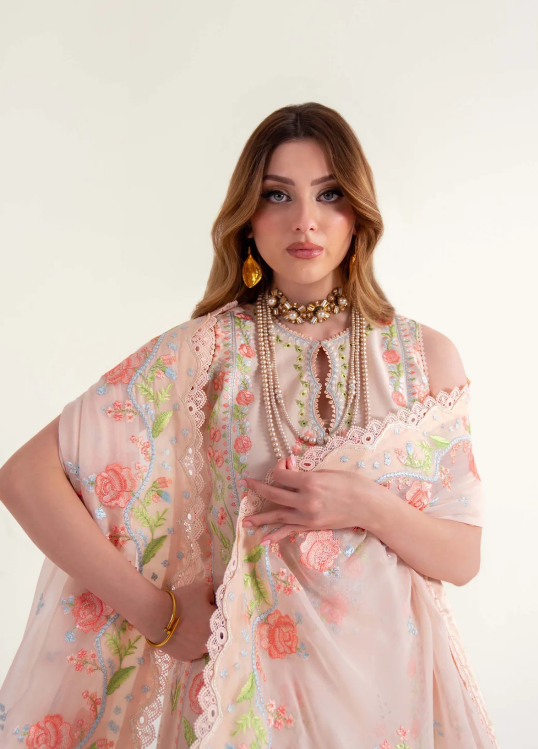 Sable Vogue Unstitched Embroidered Lawn 3 Piece Suit SV26UL SL-03-25-V2 - Summer Collection