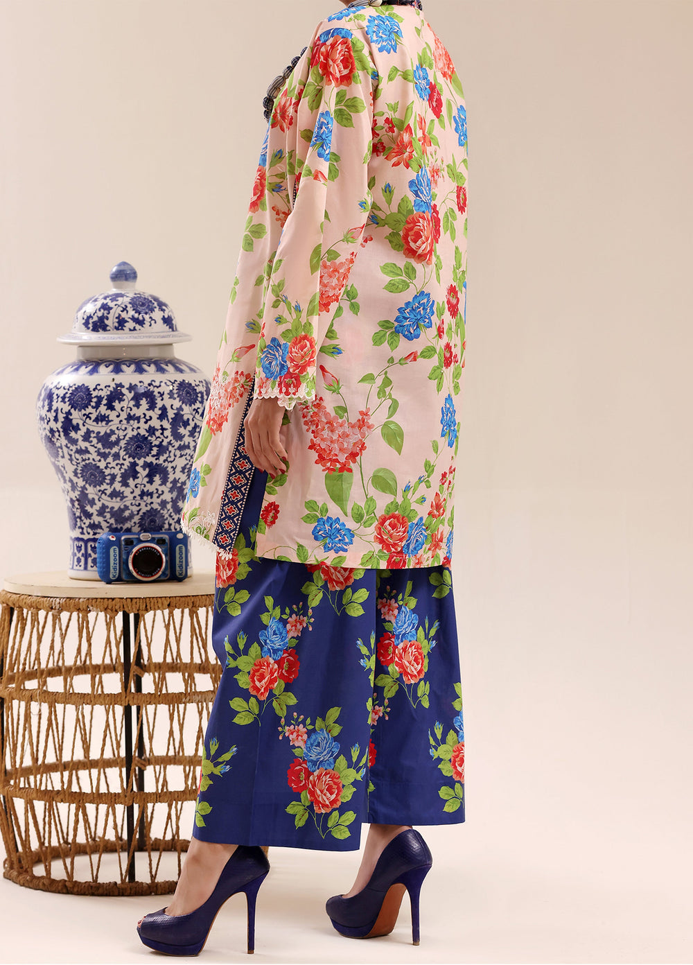 Riley Women RTW Embroidered Lawn 2 Piece Suit RL26RL Rosecharm - Casual Collection