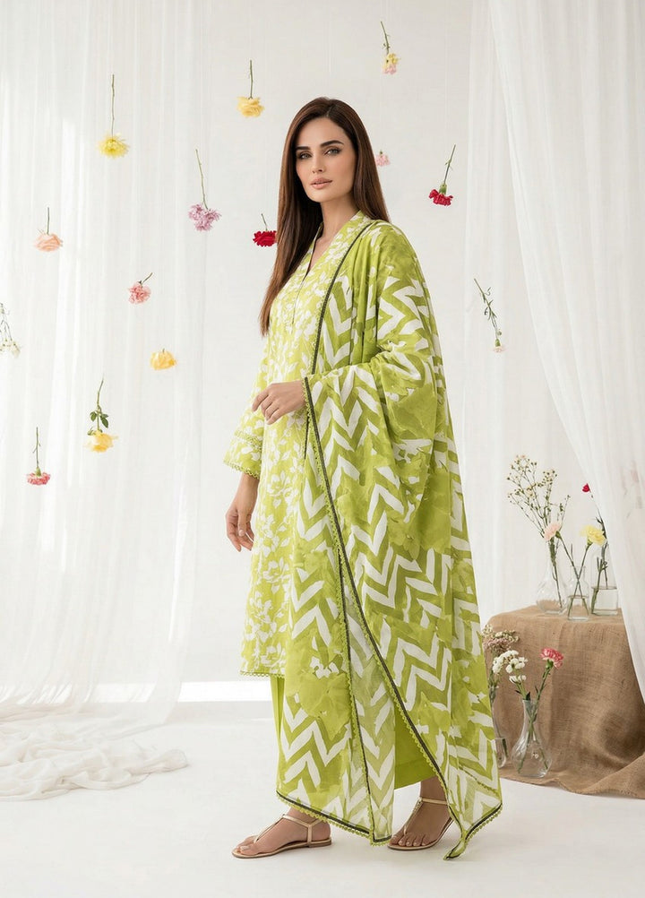 Salina by Regalia Textiles Unstitched Digital Printed Lawn 3 Piece Suit RG26ULSP D5 - Casual Collection