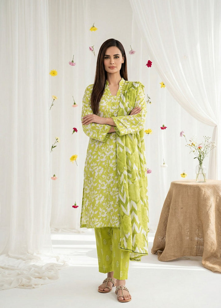 Salina by Regalia Textiles Unstitched Digital Printed Lawn 3 Piece Suit RG26ULSP D5 - Casual Collection