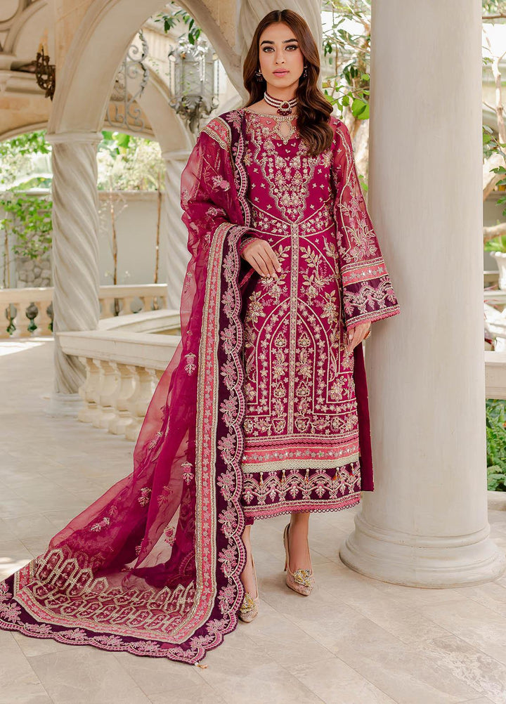 Gulaal Luxury Embroidered Organza 3 Piece Dress GL22LP-1 03 Orissa