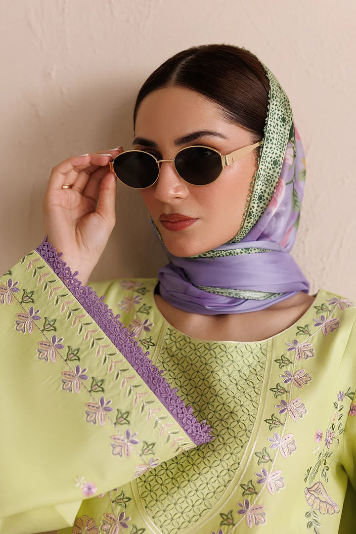Mistfall by Panache Apparel RTW Embroidered Cotton 3 Piece Suit selene Eid Collection