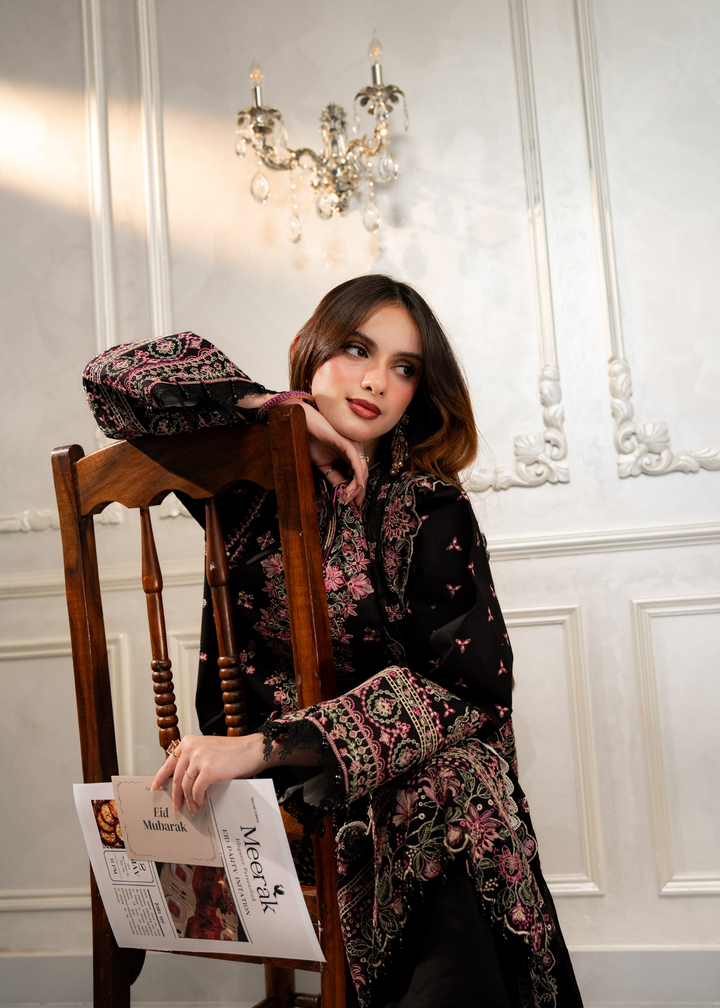 Aria By Meerak RTW Embroidered Lawn 3 Piece Suit Lael Festive Collection
