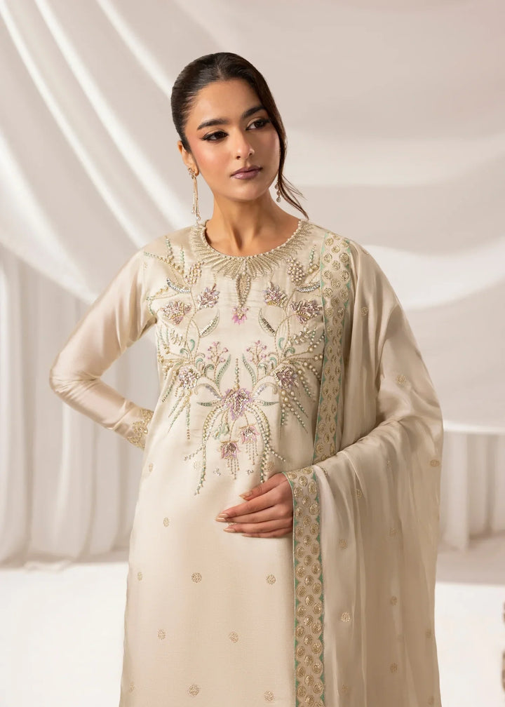 Celeste by Jamni RTW Embroidered Sheesha Silk 3 Piece Suit HALO Festive Collection