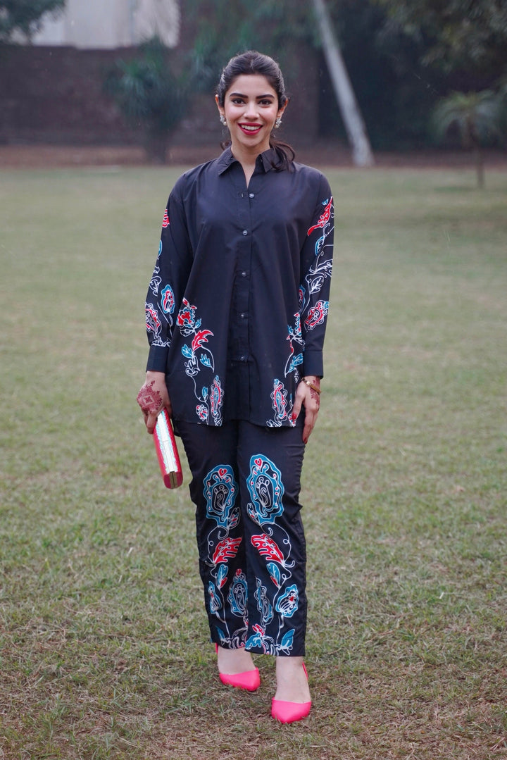 Dhaga Women Pret Printed 2 Piece Soft Crepe ROSECOE SS24DSP247 - Summer Collection