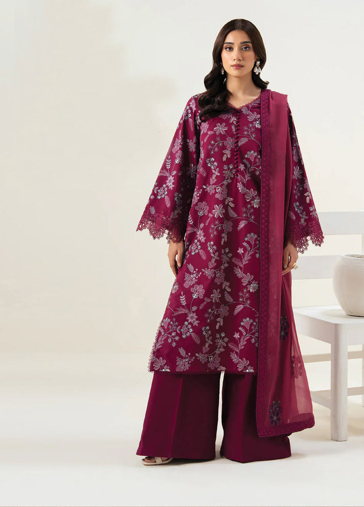 Namah by Xenia Formals Unstitched Embroidered Lawn 3 Piece Suit XF26UNL Wavina 01 - Festive Collection