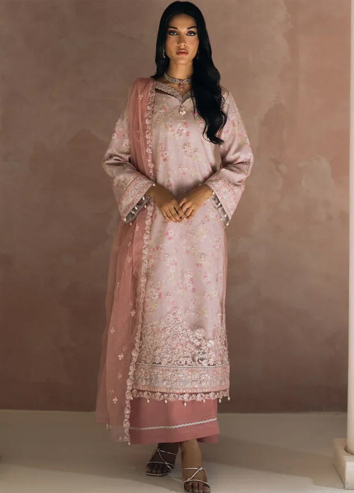 Salitex Unstitched Embroidered Chiffon 3 Piece Suit SUNS8CH522 Festive Collection