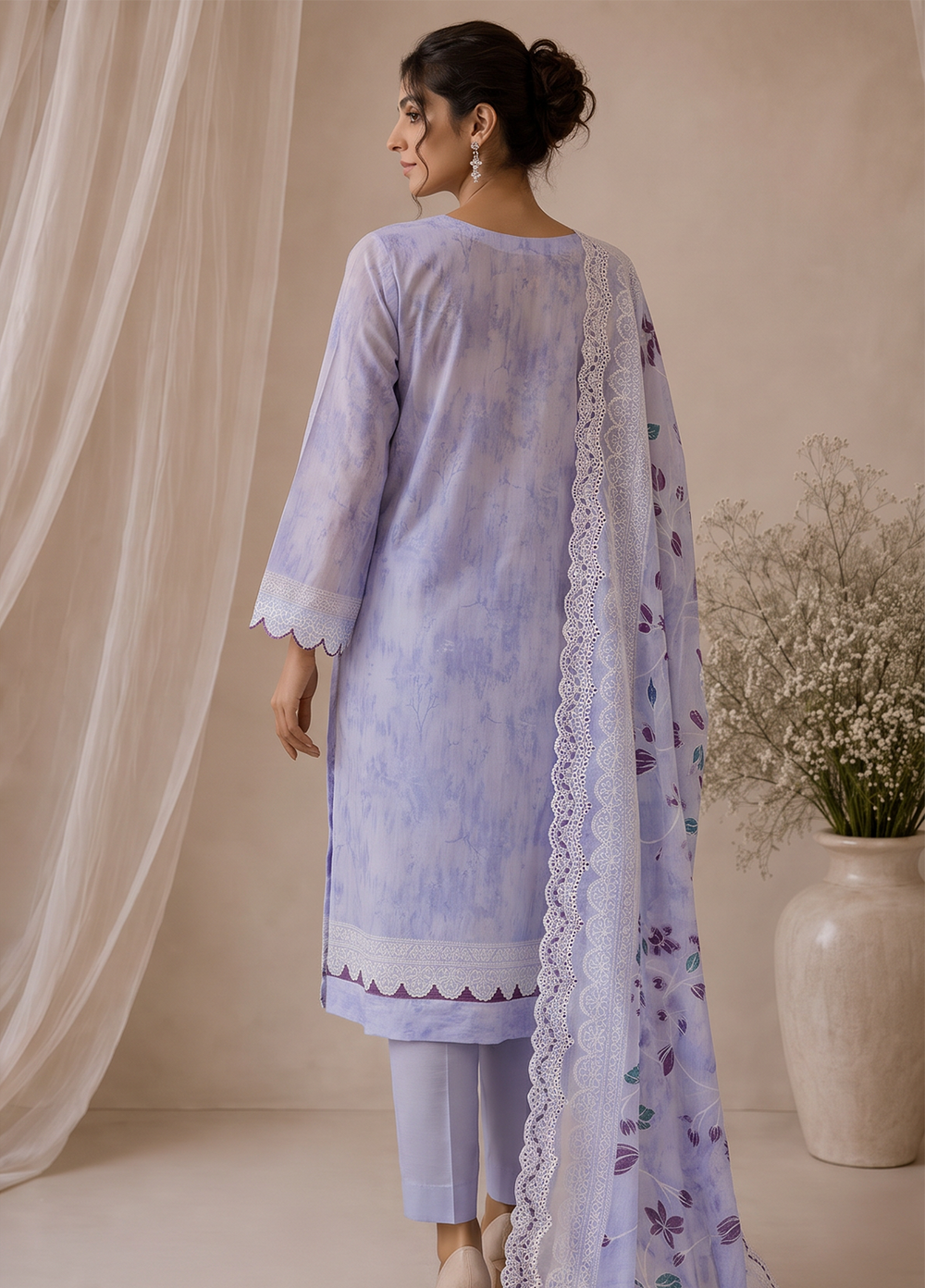 Premium Signature by HZ Textiles Unstitched Embroidered Lawn 3 Piece Suit PSE-1306 Festive Collection