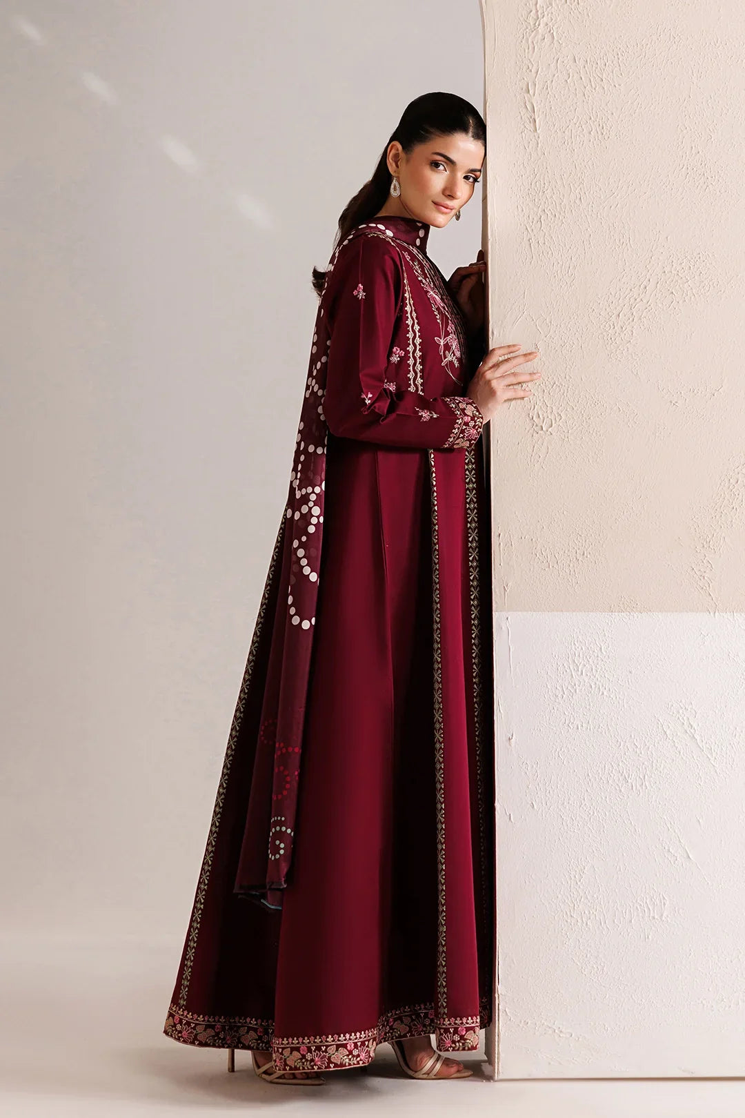Mistfall by Panache Apparel RTW Embroidered Cotton 3 Piece Suit avira Eid Collection
