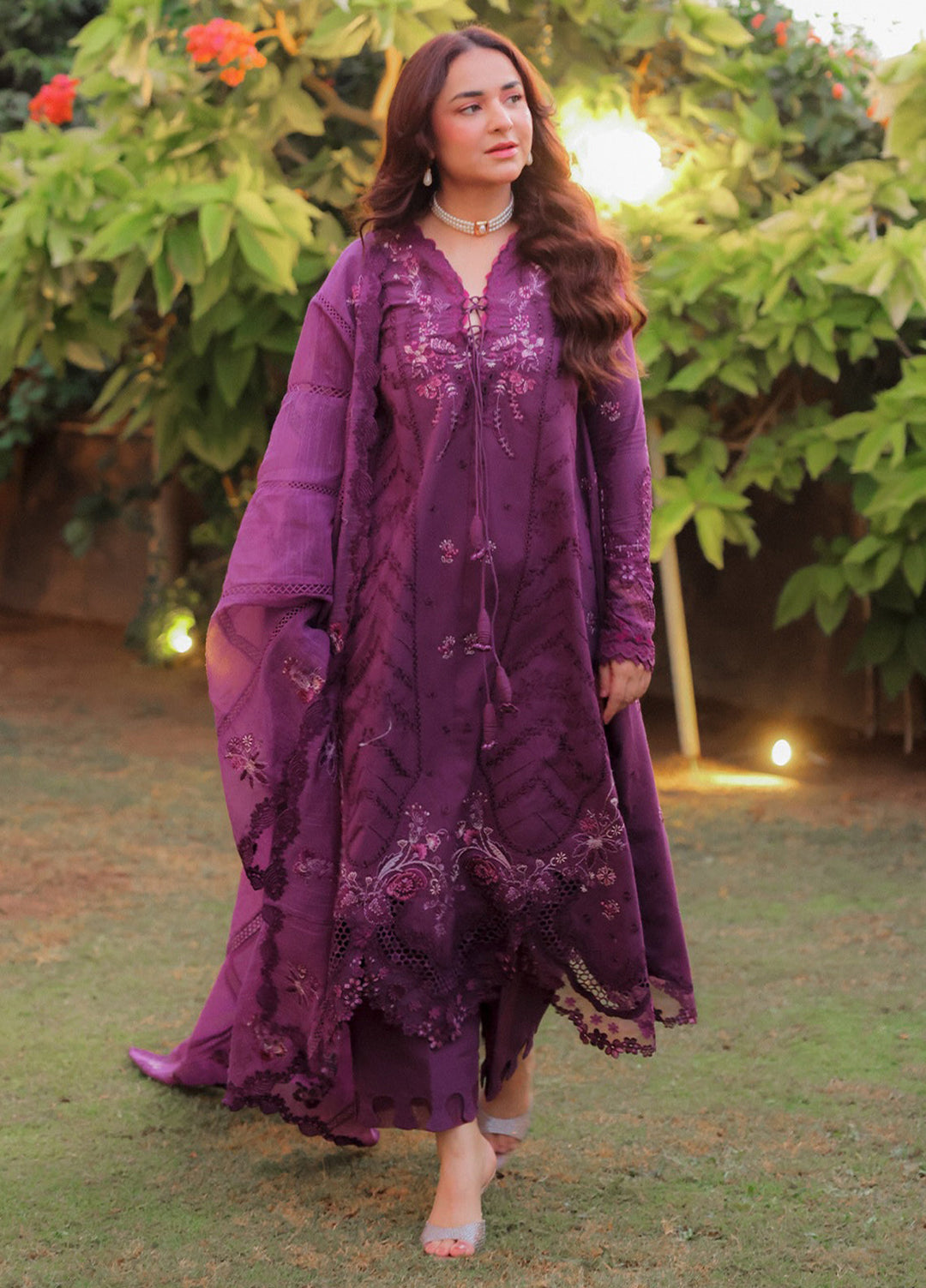 Summer Soiree by Zarposh Unstitched Embroidered Lawn 3 Piece Suit ZR26ULS Orien - Festive Collection
