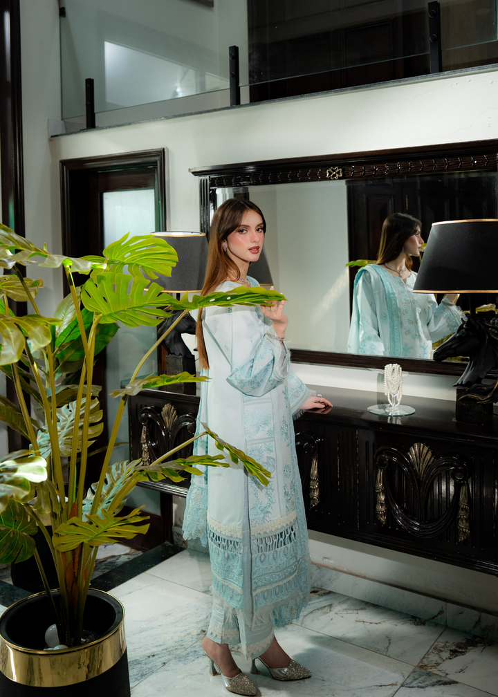 Aria By Meerak RTW Embroidered Lawn 3 Piece Suit Evren Festive Collection