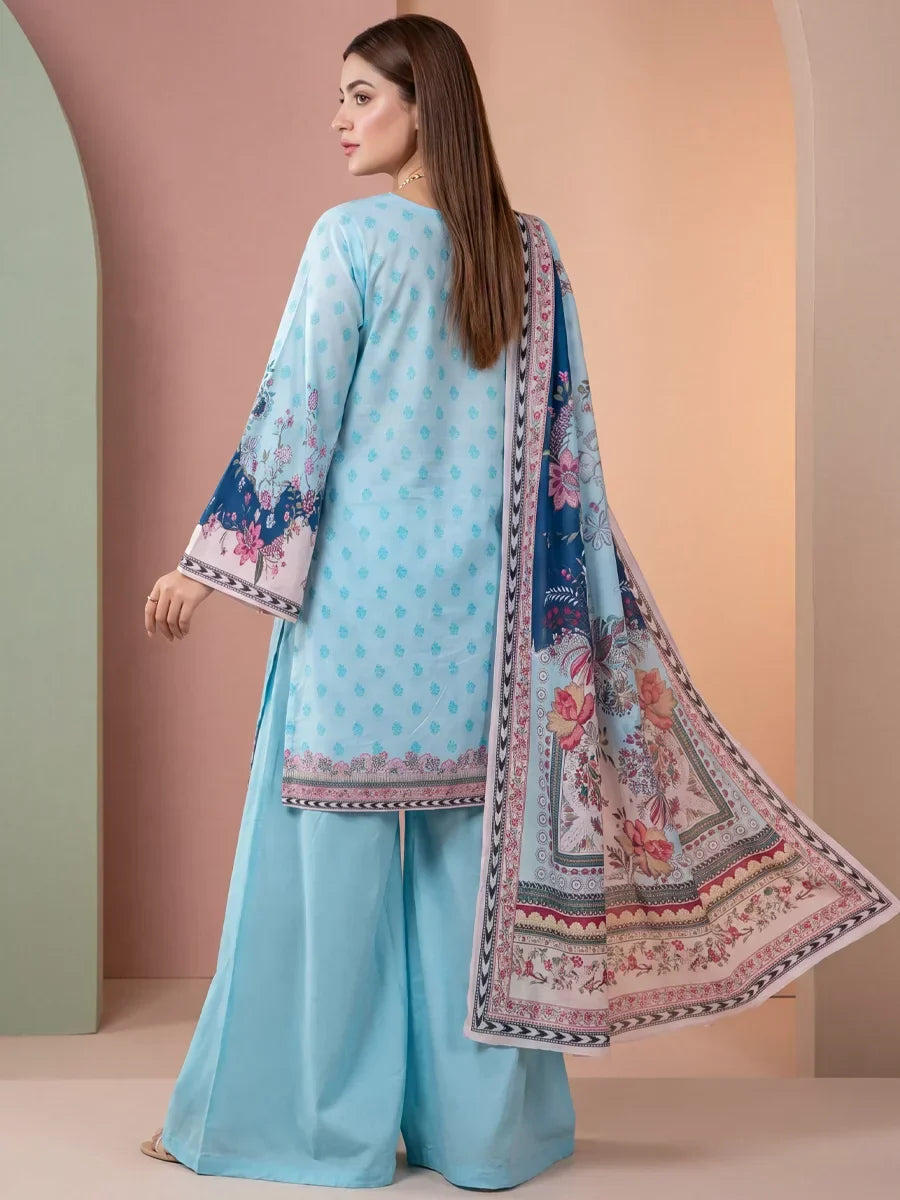 Salitex Women Unstitched Printed Lawn 3 Piece Suit SSW8U3P446 Casual Collection