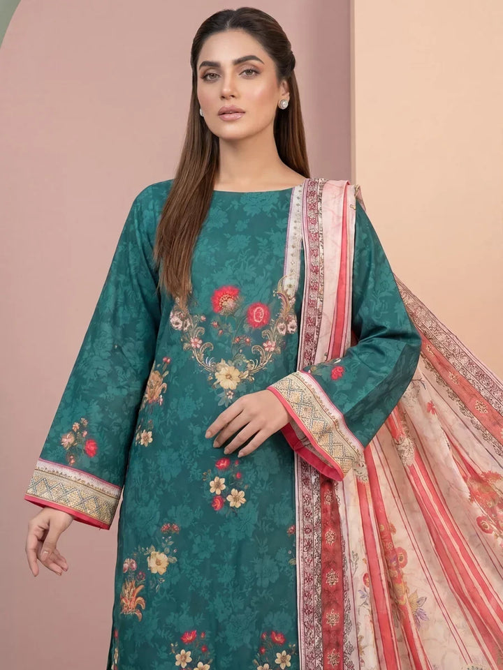 Salitex Women Unstitched Printed Lawn 3 Piece Suit SSW8U3P443 Casual Collection