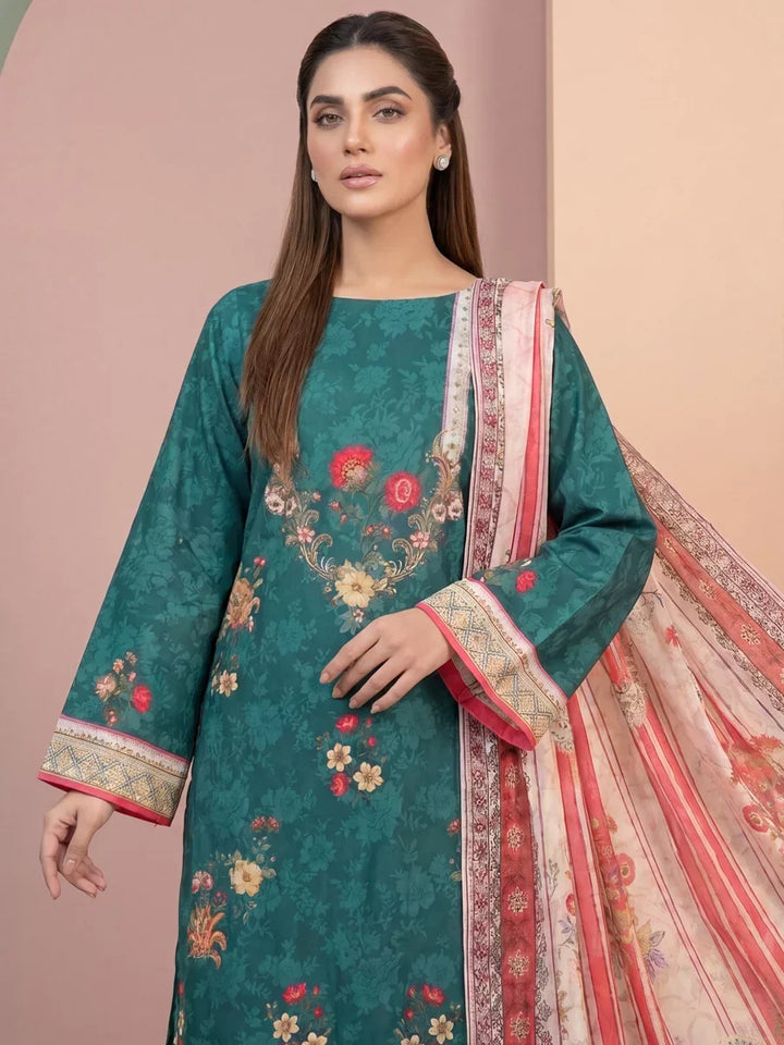 Salitex Women Unstitched Printed Lawn 3 Piece Suit SSW8U3P443 Casual Collection