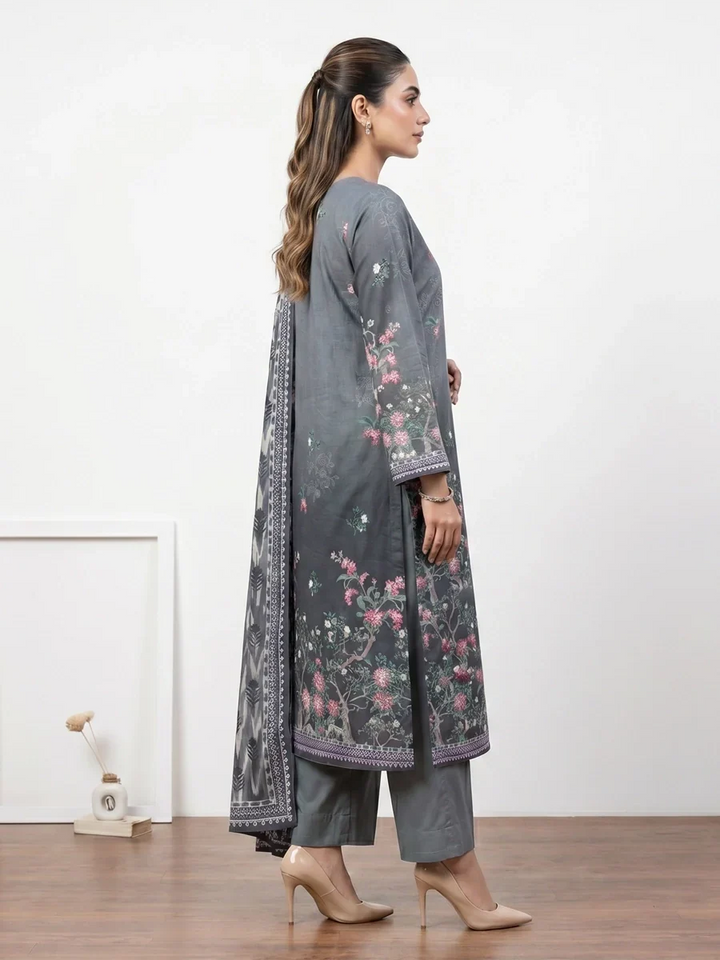 Salitex Unstitched Printed Lawn 3 Piece Suit SSW6U3P424 Summer Collection