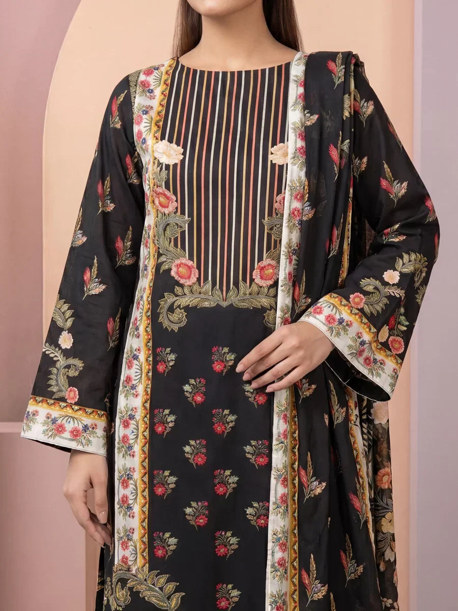 Salitex Women Unstitched Printed Lawn 3 Piece Suit SSW8U3P441 Casual Collection