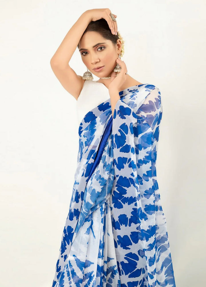 Imran Aftab RTW Printed Chiffon 3 Piece Suit IASC 08 - Festive Collection