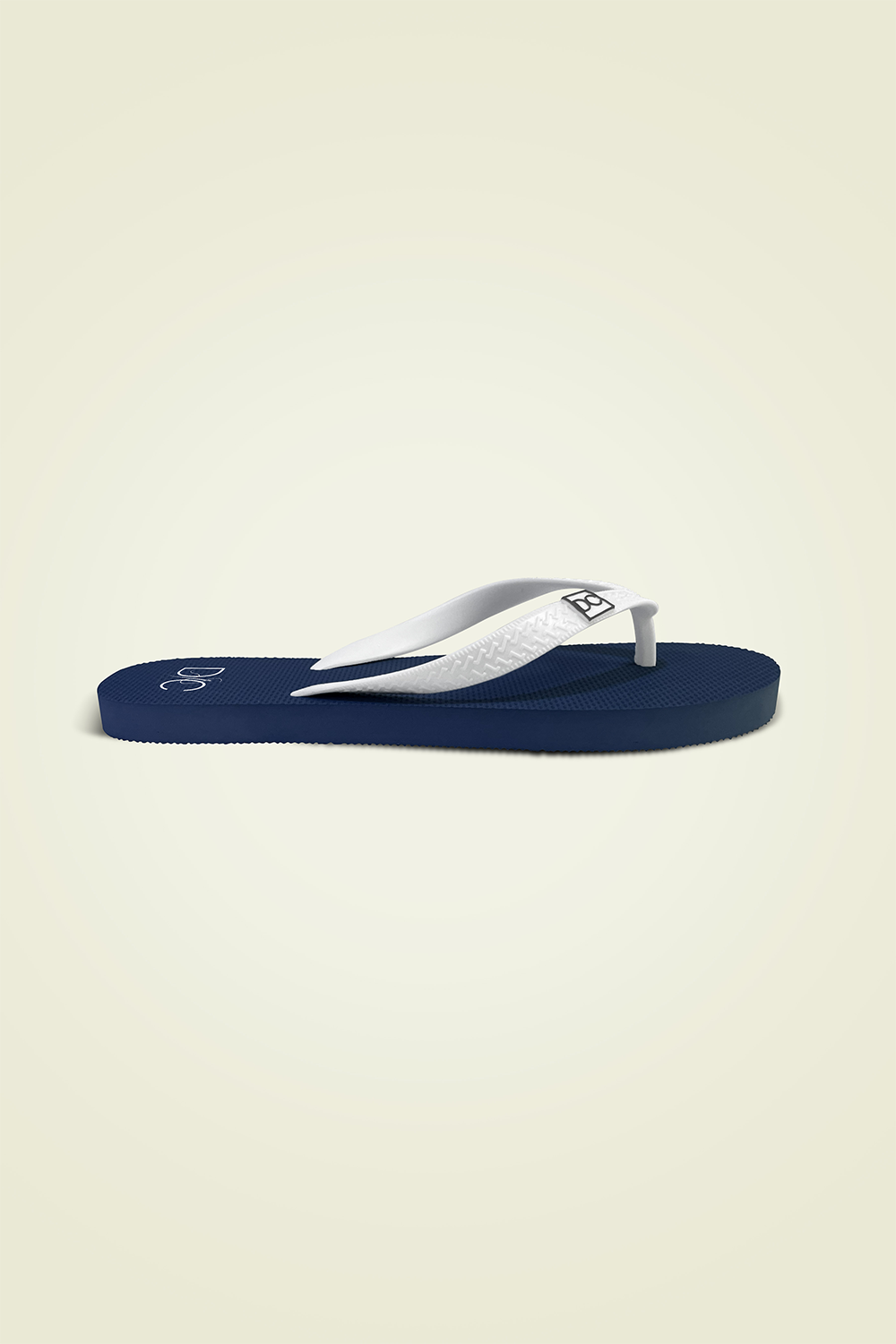 Divinely Crafted Women Flip Flops Navy Blue WFF-1225-NB - Summer Collection