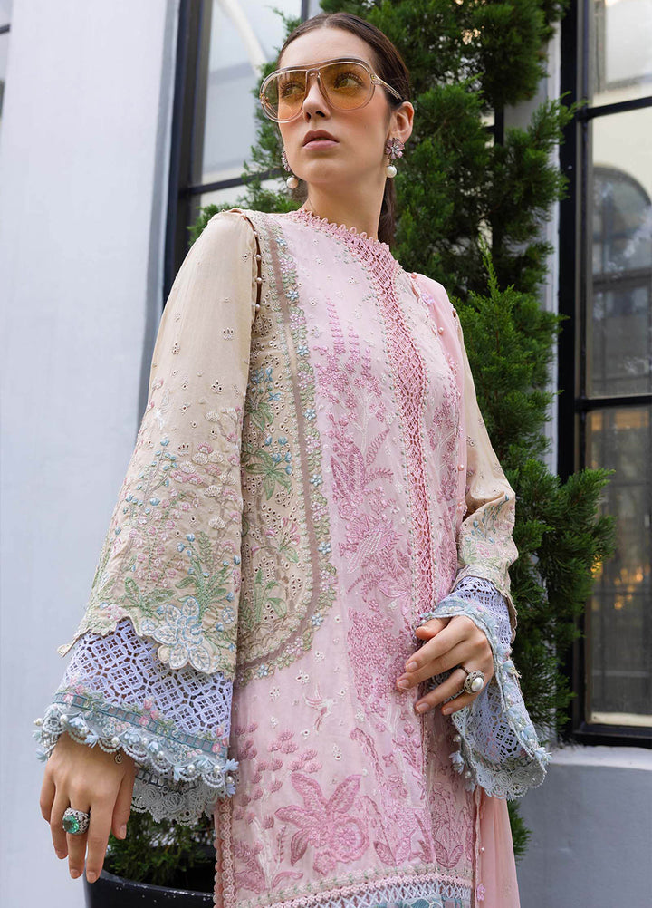 Maria B Unstitched Embroidered Lawn 3 Piece Suit MB26ULE D9 - Eid Collection